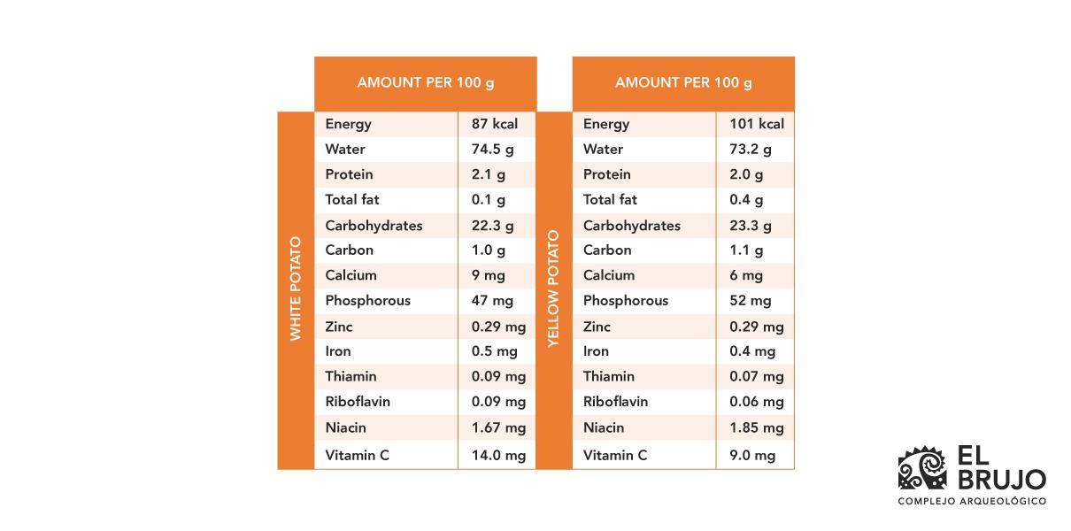 Nutritional value of sapote